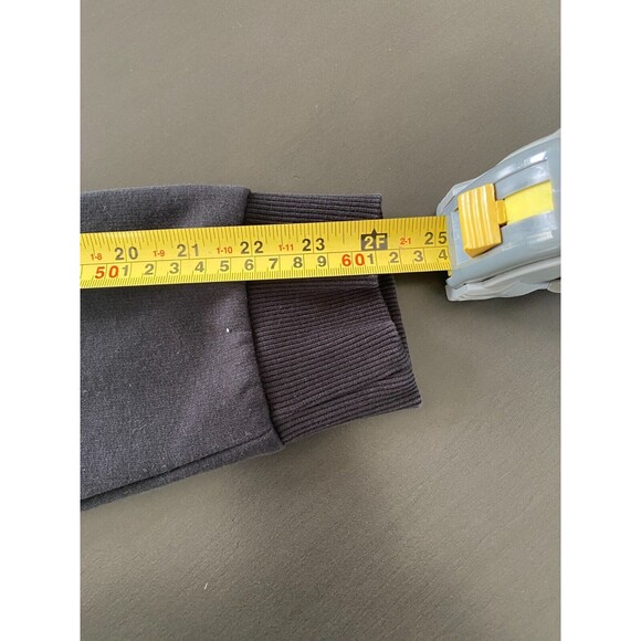 Calvin Klein Men's Black Soft Touch Fleece Logo Zip-Up Jacket - Size Medium - Picture 5 of 8